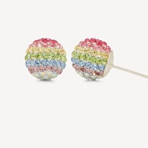 2/50$ Hillberg & Berk Prism Sparkle Stud Earrings